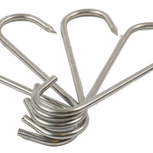 5 x Slagterkroge 8mm